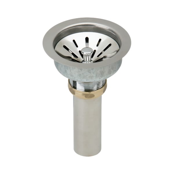 Elkay Elkay Deluxe Drain 3-1/2" for Fireclay Sinks, Stainless Steel LK99FC - main